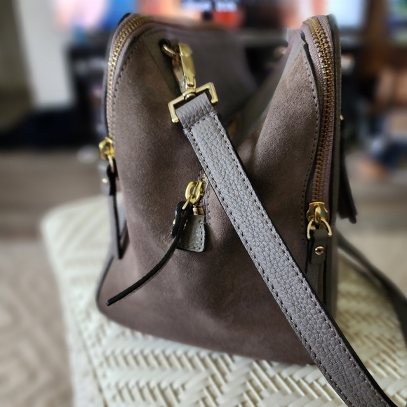 Kate Spade Pebble/Suede leather satchel - Picture 7 of 14